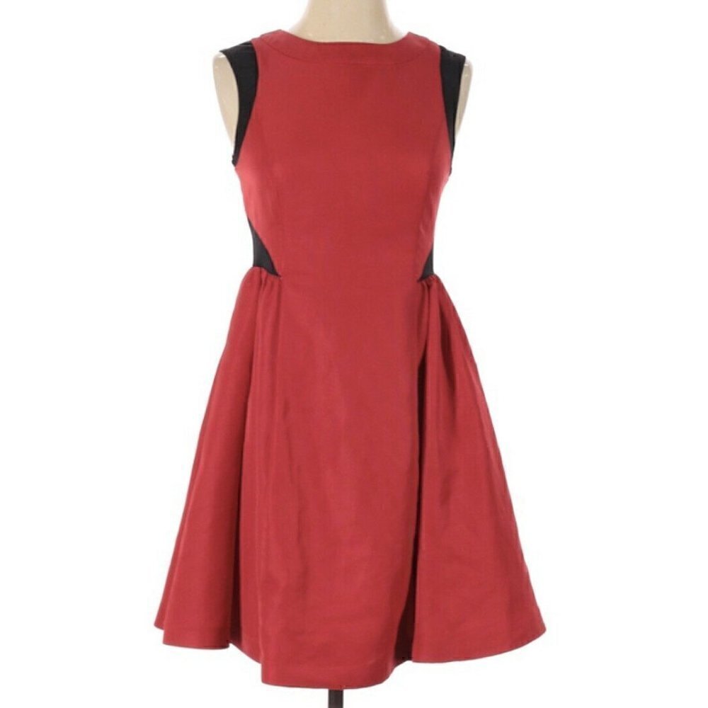 Prabal Gurung For Target Sz 2‎ Red & Black Dress